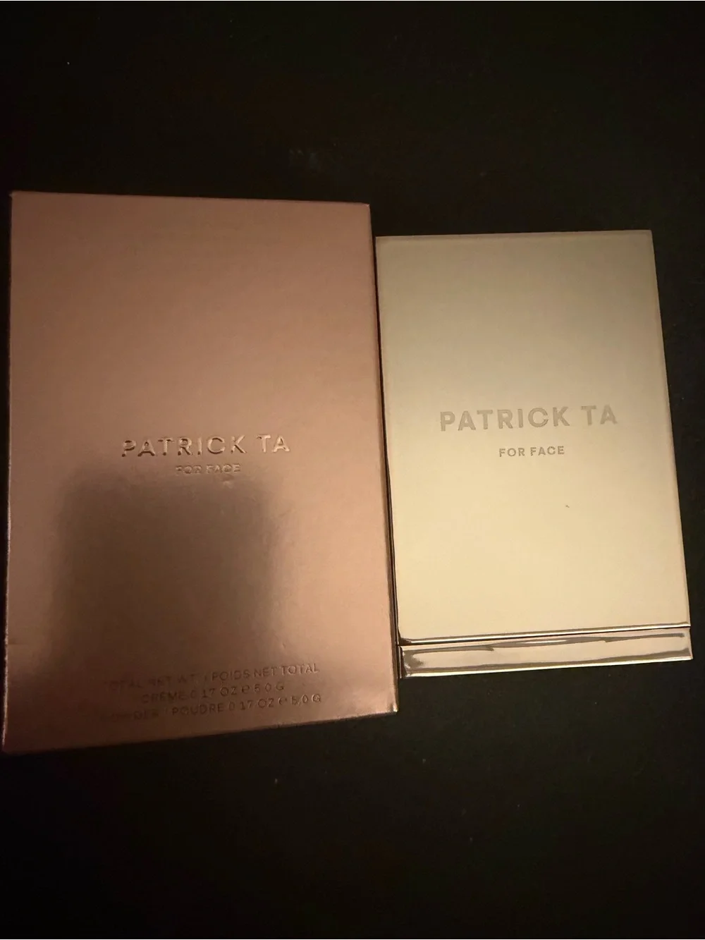 PATRICK TA BEAUTY Major Headlines Double-Take Crème & Powder Blush Duo NEW